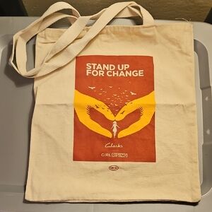 Clarks x GIRL RISING COLLAB Tote